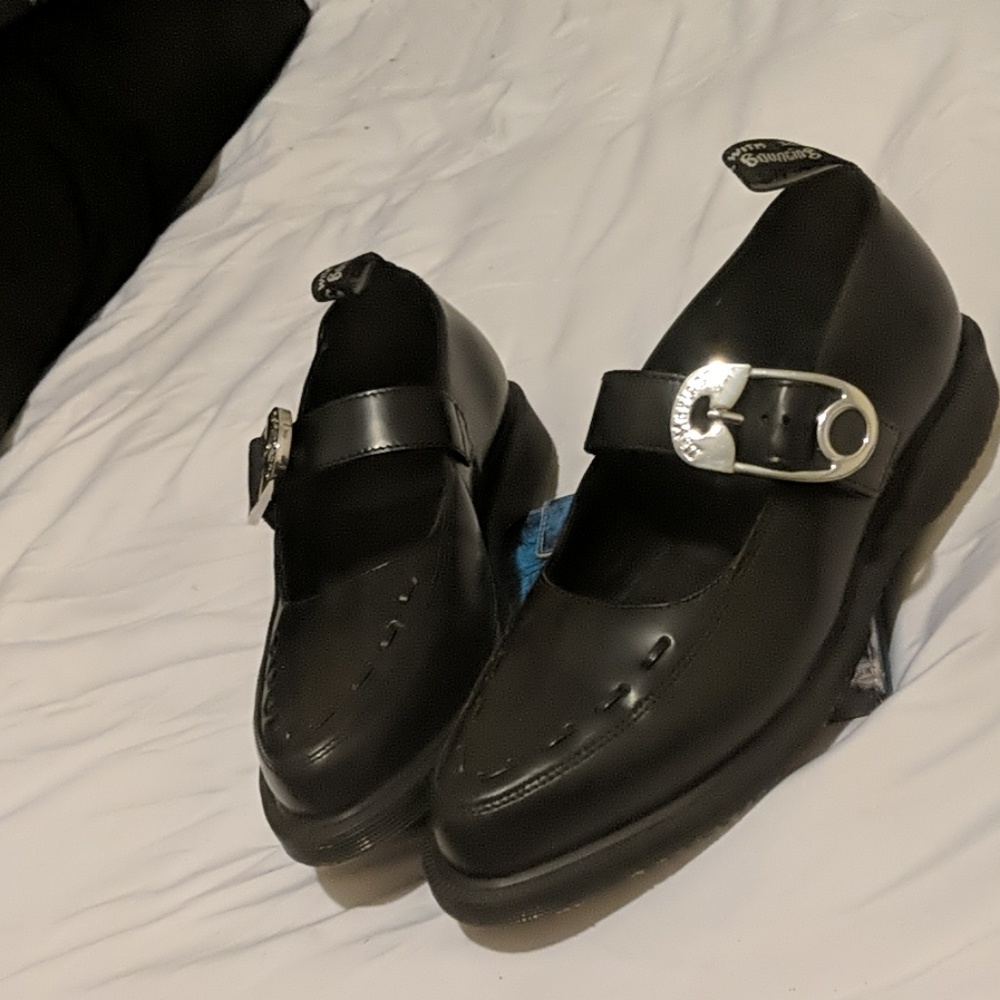 Dr Marten Cammey Mary Jane Shoes